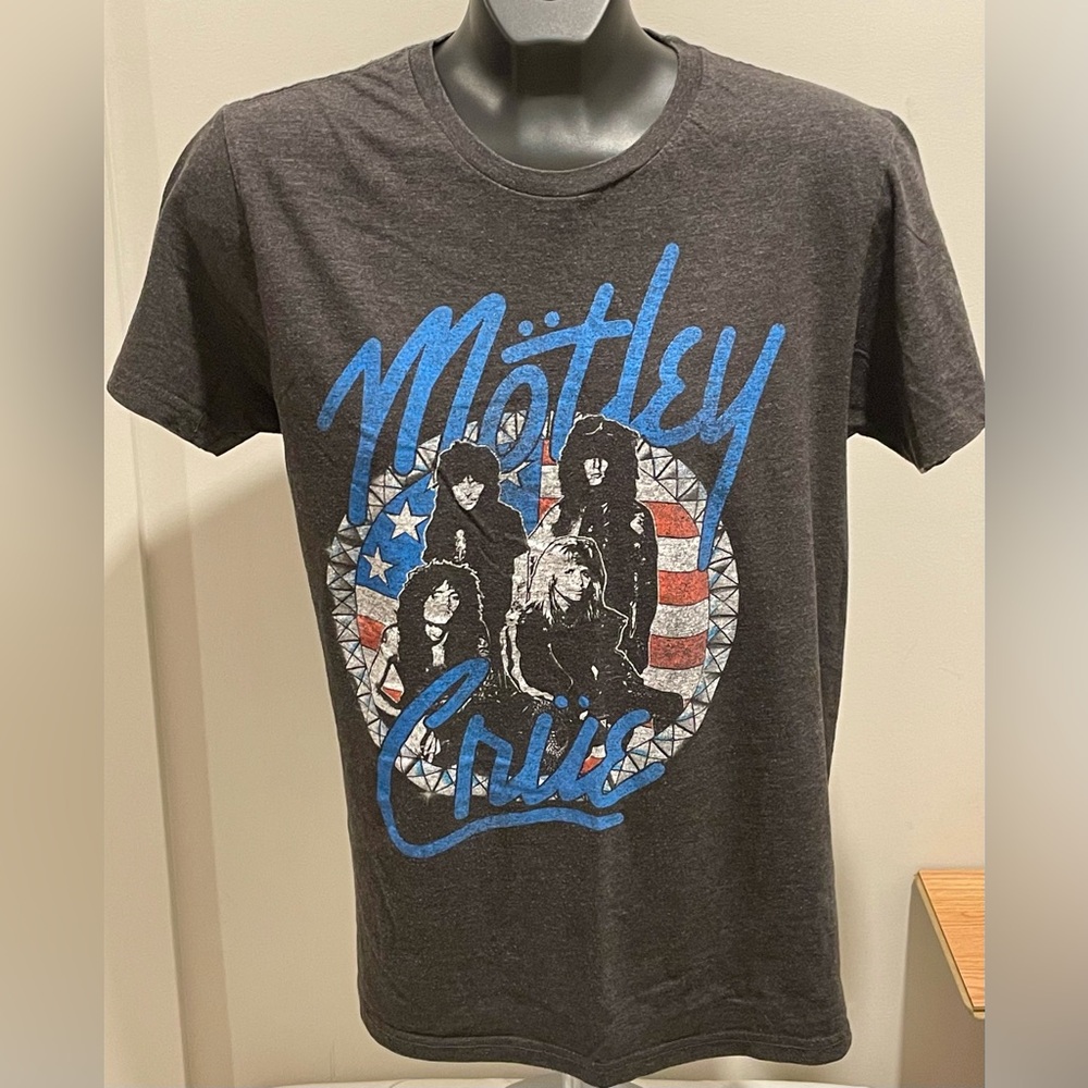 Motley Crue Women's Short Sleeve Graphic Tee - Gray